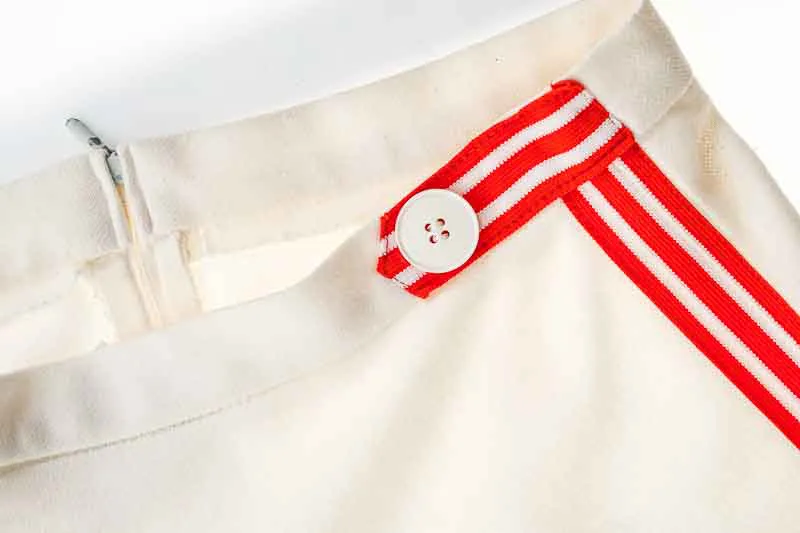 Vintage Adidas 70er Tennisrock  – Bild 3