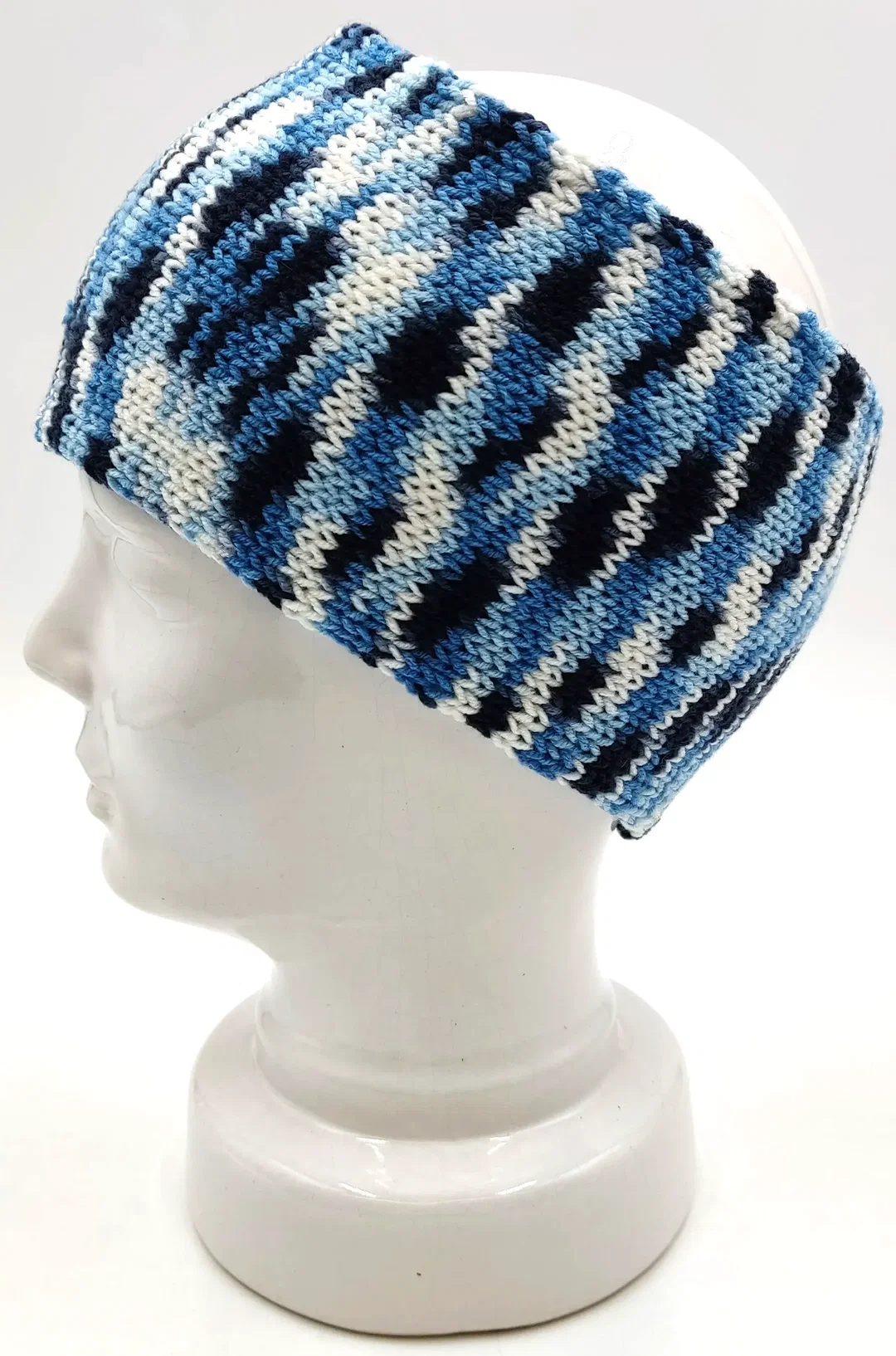 Handgestricktes Stirnband – Bild 2