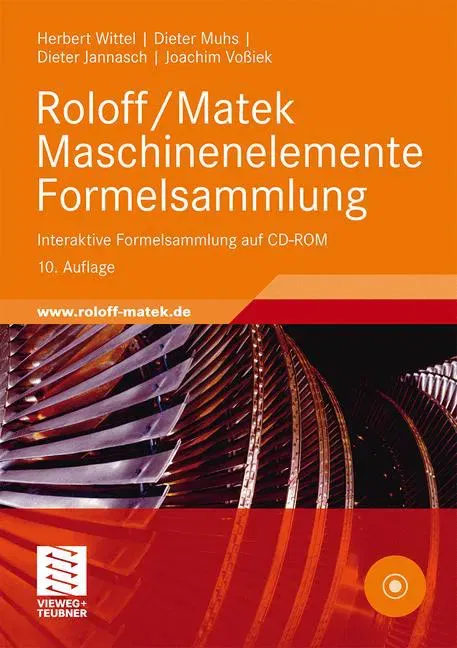 Roloff/Matek Maschinenelemente Formelsammlung - Herbert Wittel,Dieter Muhs,Dieter Jannasch,Joachim Voßiek - Bild 2