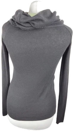 Zara Damenpullover S/36 in Dunkelgrau | Casual-Klassiker – Vorschau 3