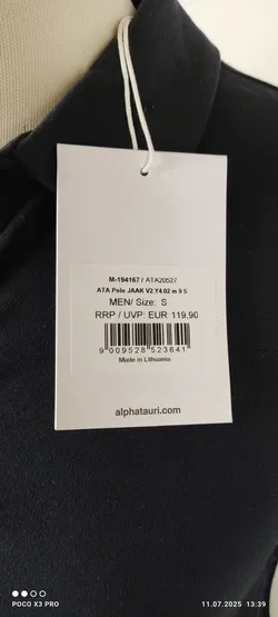 AlphaTauri Herren Langarm Poloshirt - Bild 4