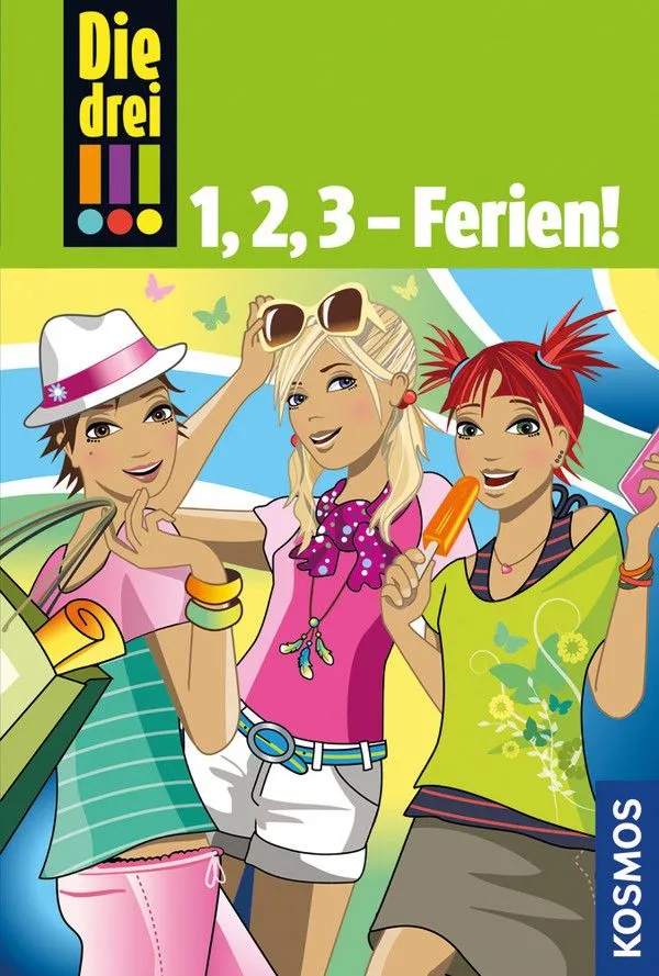 Die drei !!!, 1,2,3 - Ferien - Maja von Vogel,Henriette Wich – Bild 1