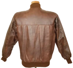 Pervin Herren Lederjacke braun Gr. S – Vorschau 3