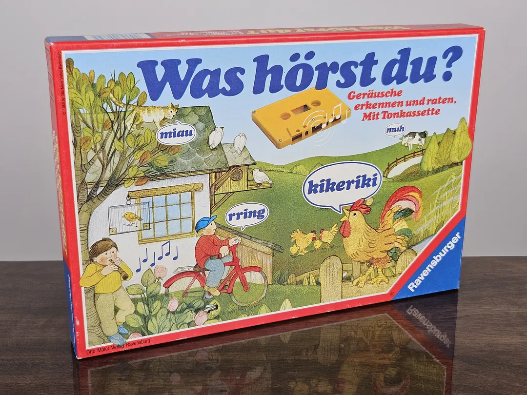 Was hörst du? - Vintage Gesellschaftsspiel - Ravensburger  - Bild 4