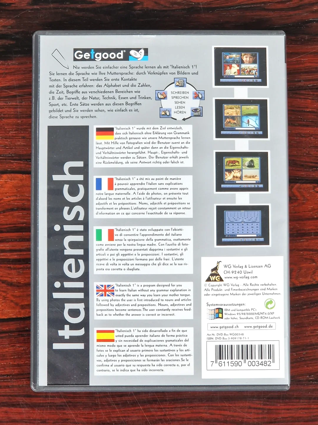 Getgood Italienisch 1 - Grundkurs Sprachlabor - Lernsoftware - CD-ROM – Bild 2