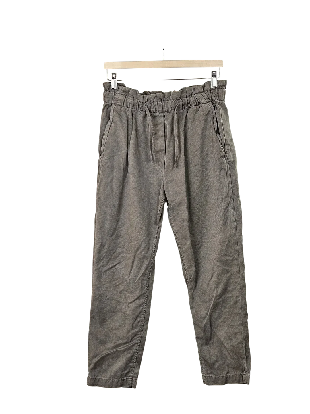 ZARA Damen Hose, khaki-grau - Gr. L / 40 - Bild 1