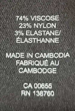 RW & CO Damen Leggins schwarz Gr. XS - Bild 4