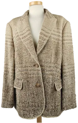 Basler Damenblazer gefüttert / Beige-Braun - XXL/44 - Bild 1