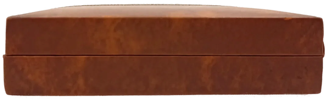 Backgammon-Spiel im Kunstlederkoffer klein – Bild 7