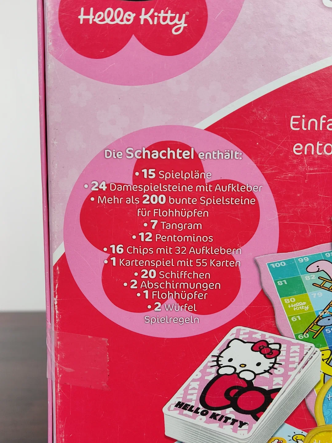 Hello Kitty Spielesammlung - Gesellschaftsspiele - Clementoni – Bild 4