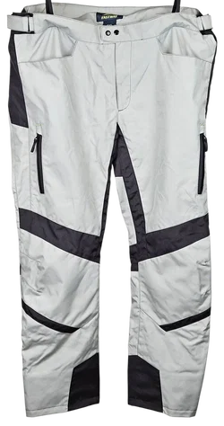 FASTWAY Herren Motorrad Jacke & Hose, schwarz/grau- Gr. 5XL - Bild 7