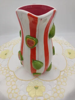 Keramikkrug Flying Tiger, Guavenprägung, 1,2 L | Fruchtiges Design – Vorschau 5