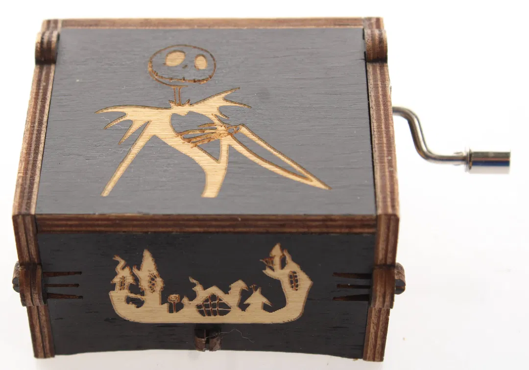 The Nightmare Before Christmas Spieluhr – Holzkurbel-Spieluhr, Jack Skellington - Bild 1