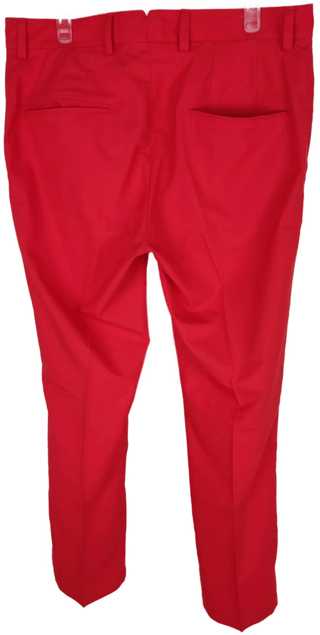 Hose "J.Lindenberg" lang, rot mit Taschen, Größe 32/32 – Bild 2