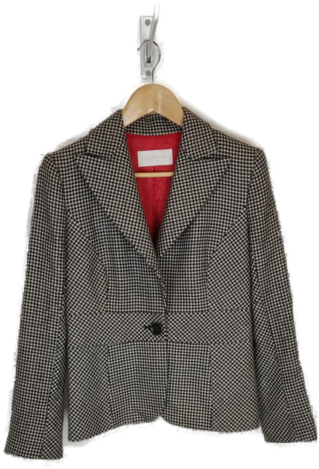 Valentino Damen Blazer schwarz/weiß ital. Gr. 46 - Bild 4