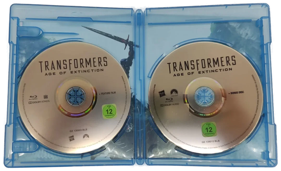 Blu-ray 2 Disc Transformers Ära des Untergangs mit Bonus Disc – Bild 3