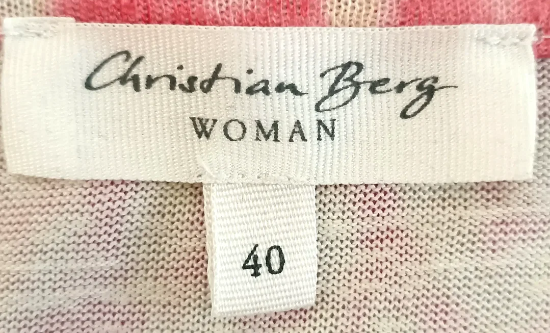 Christian Berg Woman Damenshirt gemustert Gr. L – Bild 3