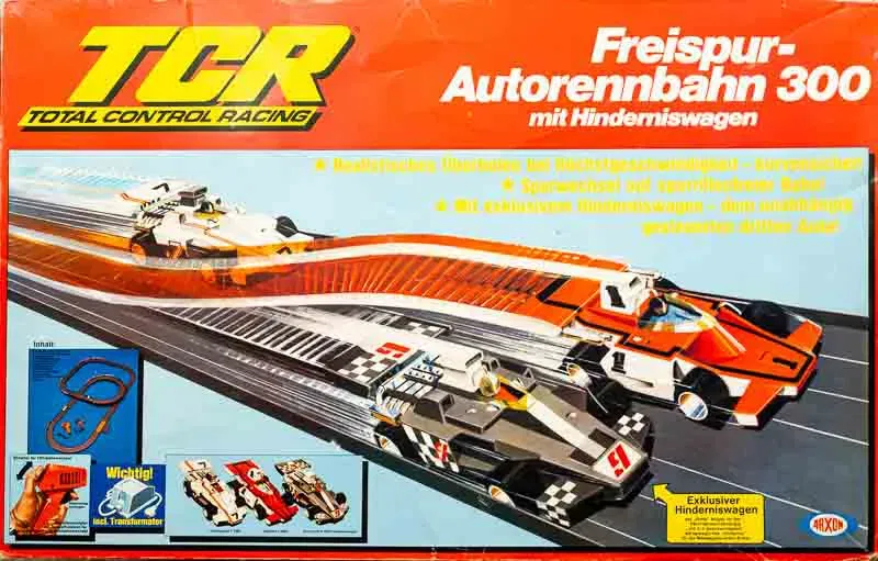 TCR Freispur-Autorennbahn 300 mit Hinderniswagen - Bild 2