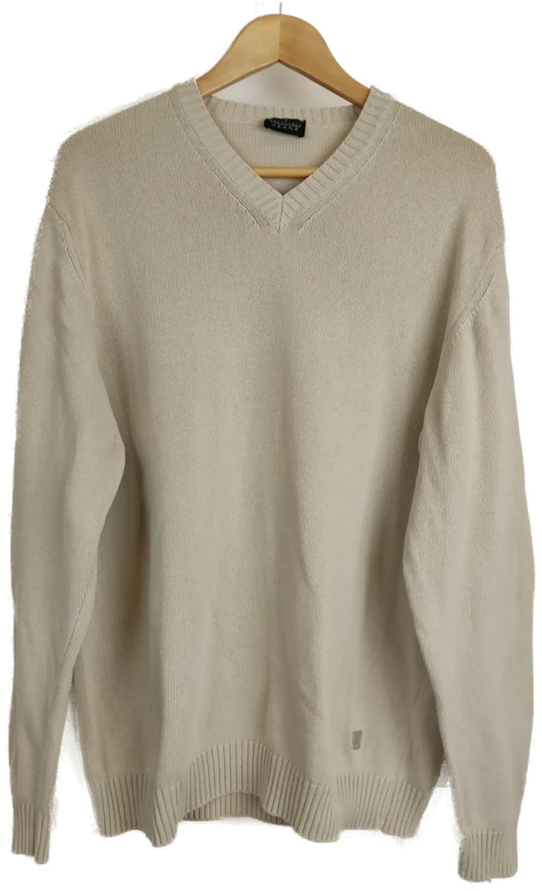 Trussardi Herren Strickpullover beige Gr. XL - Bild 1