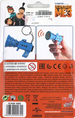 Minions Schlüsselanhänger Furzkanone – Despicable Me 3 – Simba Toys – OVP - Bild 3