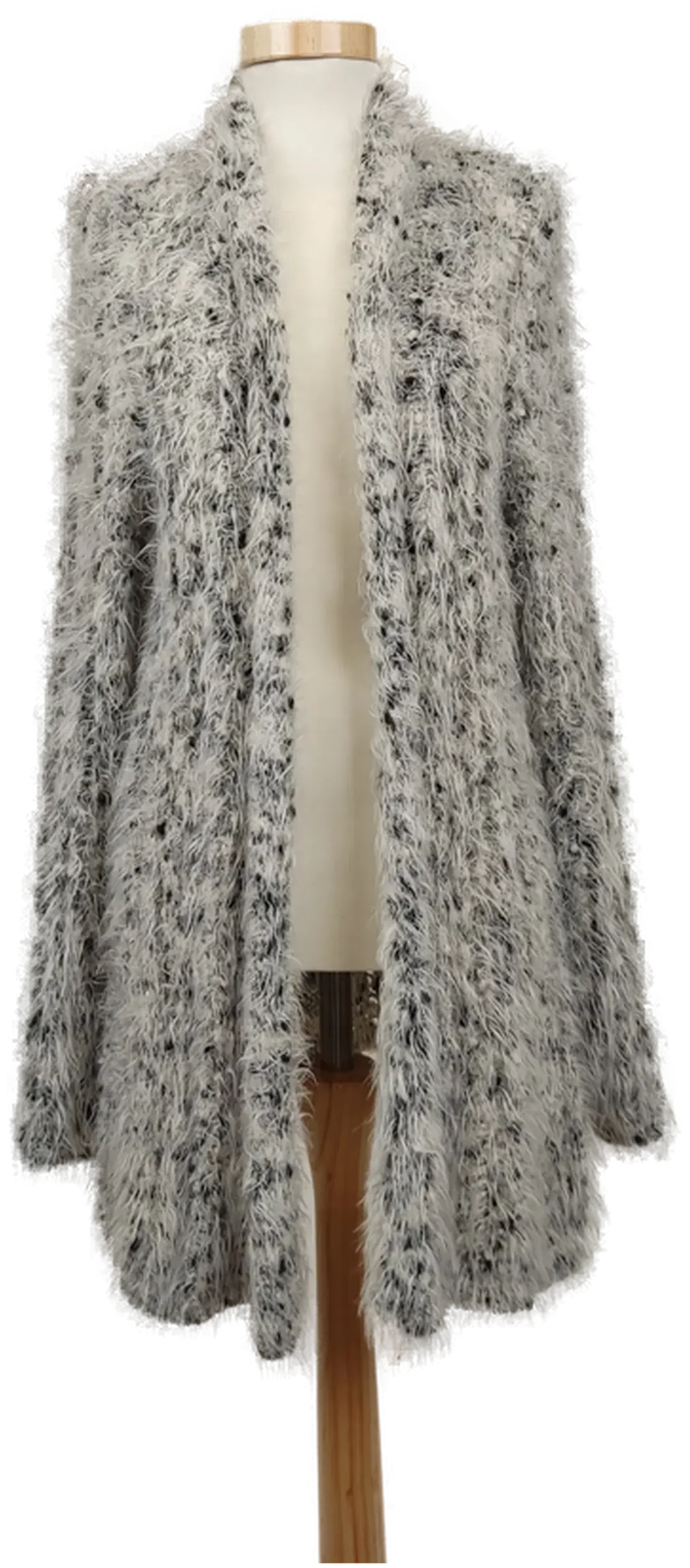 Comma Damen Strickjacke grau Gr. 40 - Bild 1