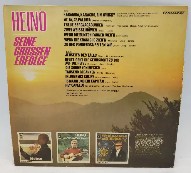 Langspielplatte - Heino - Seine Größten Erfolge – Bild 2