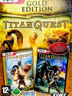 PC Game 3 DVD-ROM Gold Edition Titan Quest Deluxe Edition + Immortal Throne - Bild 1