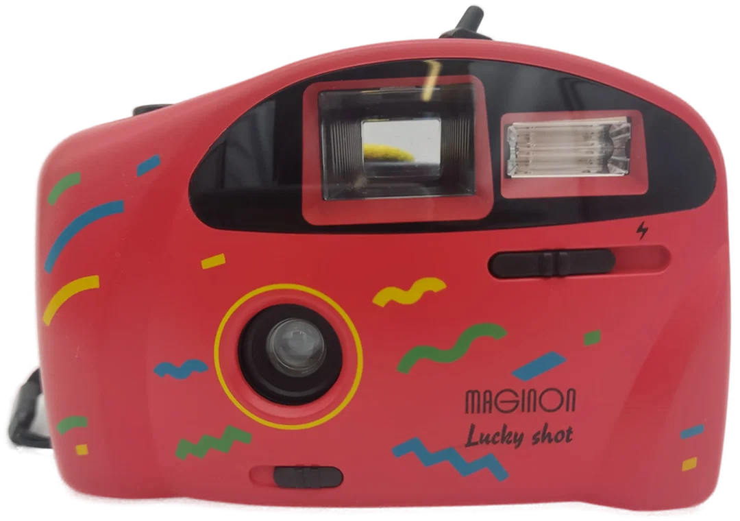 Maginon Lucky Shot Kamera rot – Bild 2