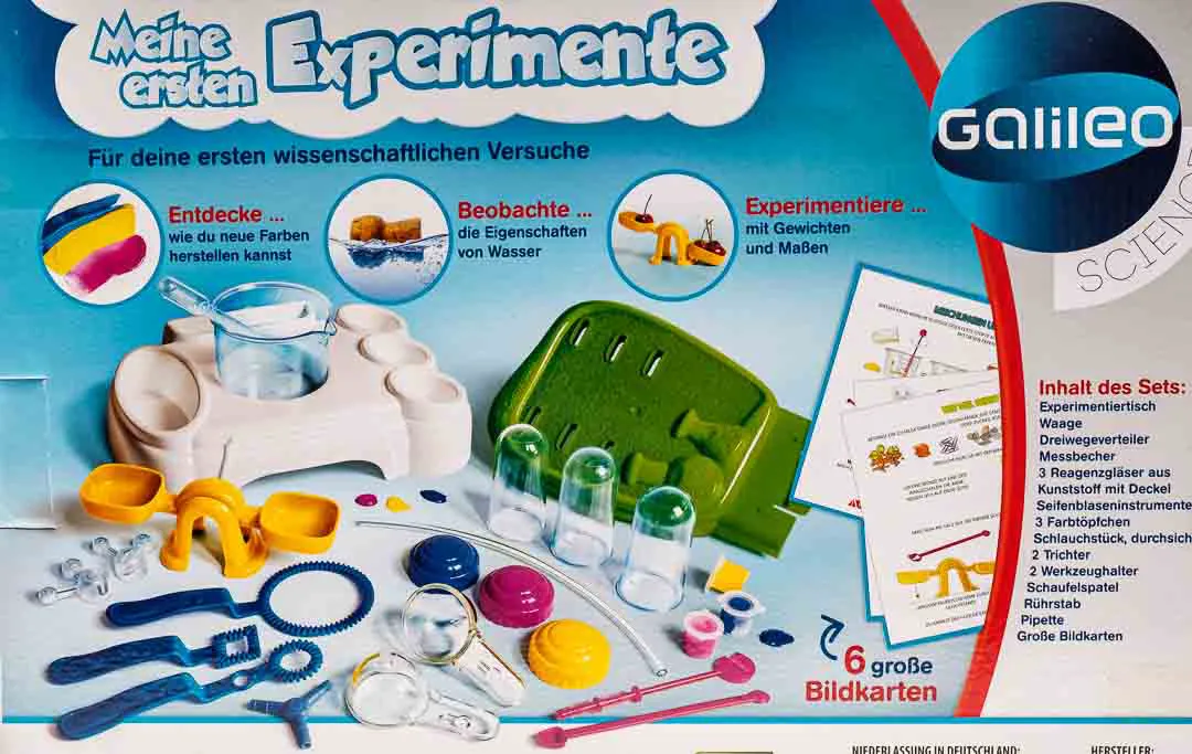 Meine ersten Experimente Clementoni aus Galileo – Bild 2