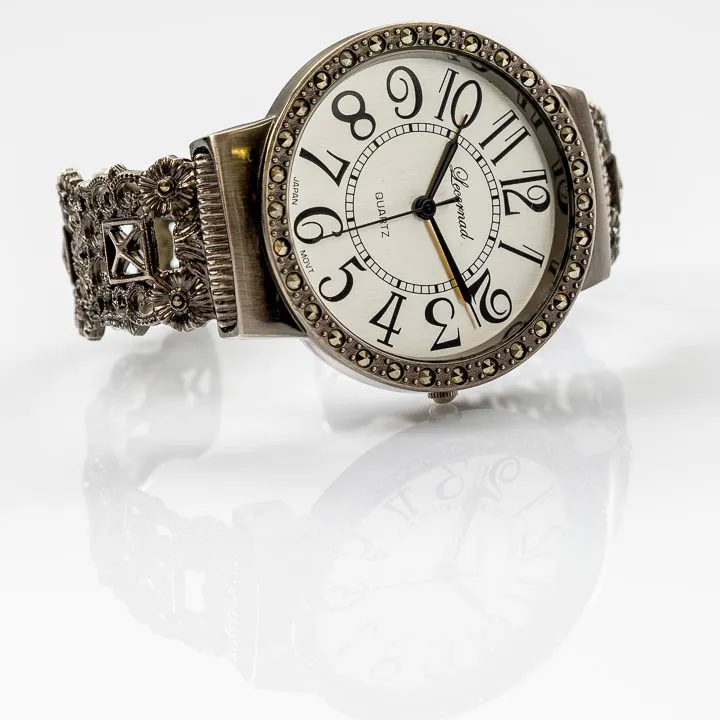 Lecornad Armbanduhr Damen Vintage-Mittelalter-Style – Bild 2