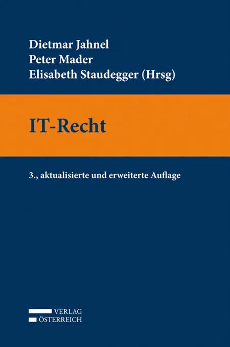 IT-Recht von Dietmar Jahnel & Peter Mader - Bild 2