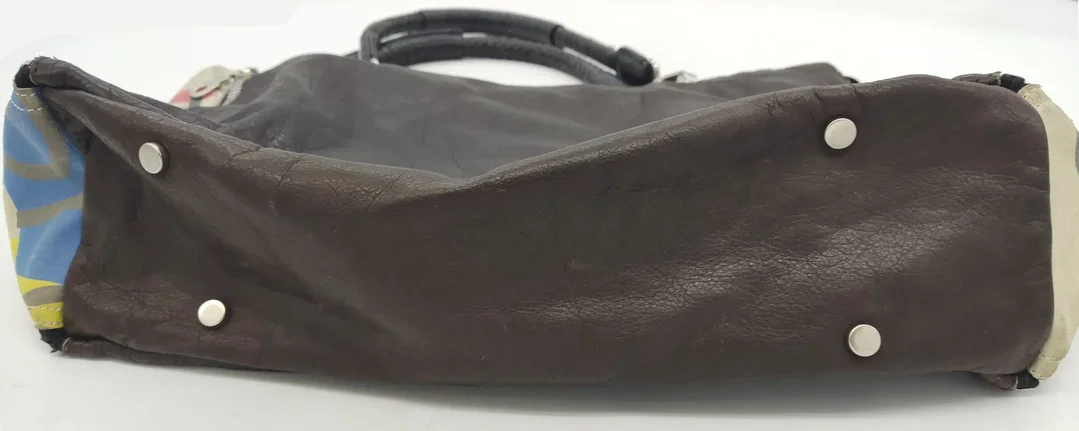 Barbara Rihl Paris "Chic" Handtasche / Handbag aus Leder – Bild 3