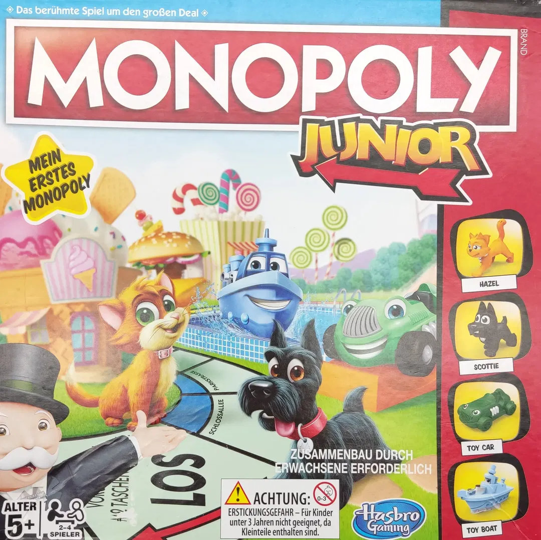 Monopoly Junior - Gesellschaftsspiel - Hasbro  - Bild 4