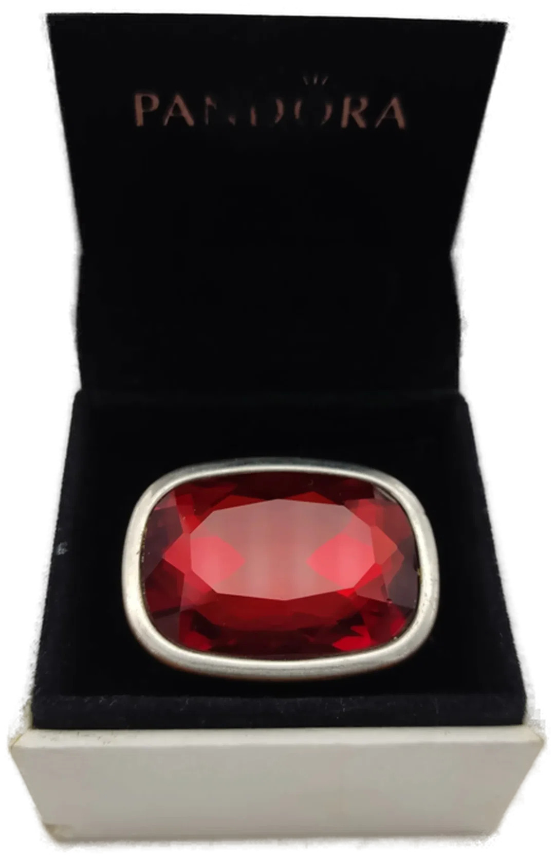 Ring Roter Glasstein | Charakterspur - Bild 1