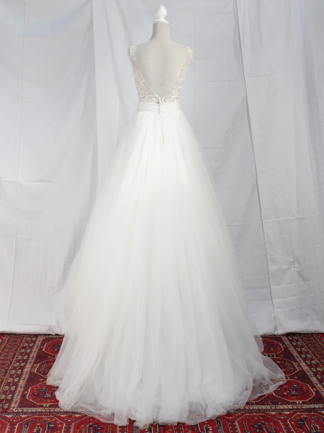Hochzeitskleid - 07 - Rosa Clara (Barcelona) - Gr. M – Bild 3