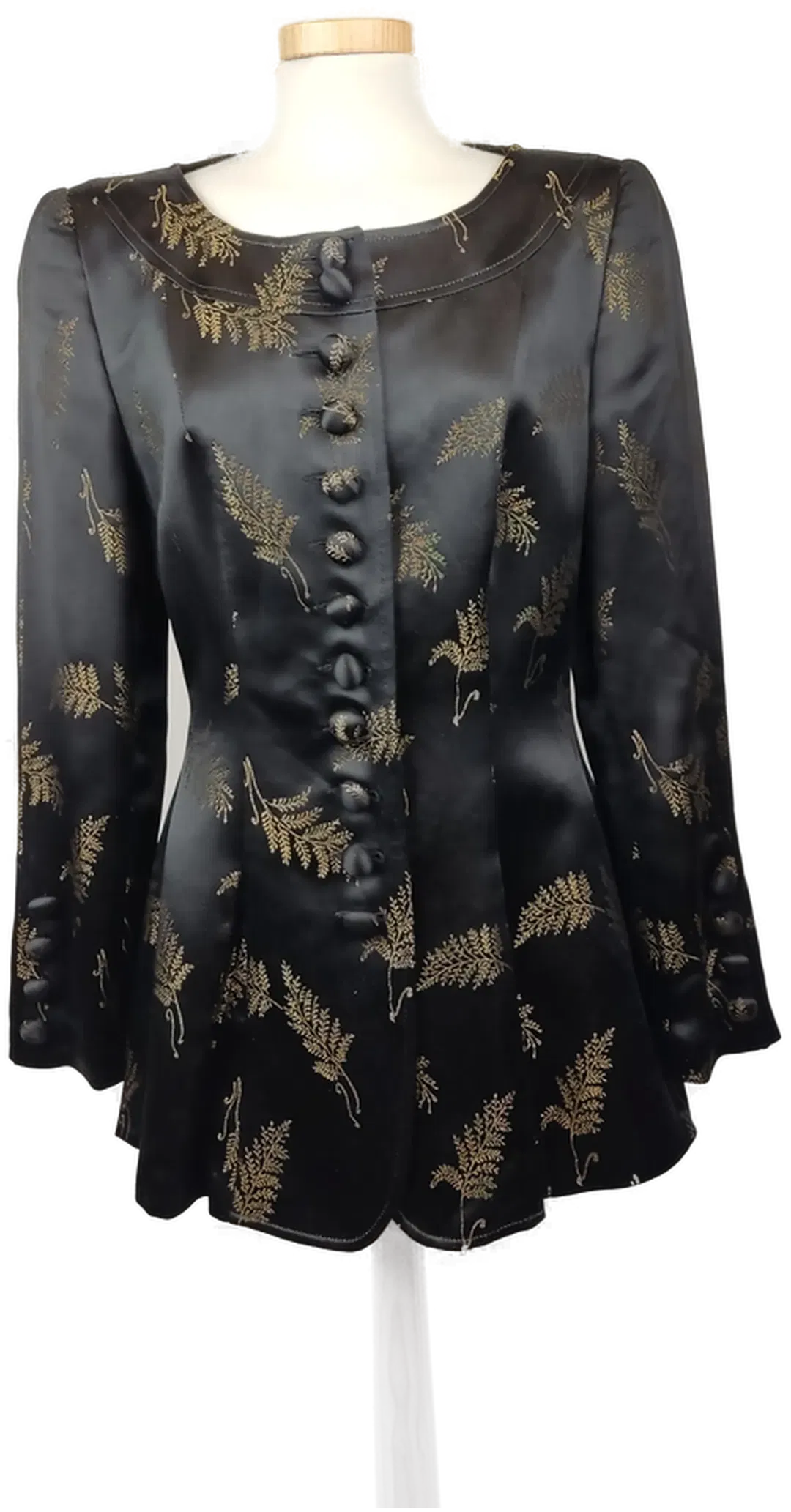 Renzo Damenblazer schwarz-gold - S/36 - Bild 1