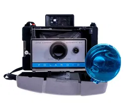 POLAROID 210 Automatic Land Kamera Vintage Sofortbildkamera mit Blitz (Modell 268) - Bild 3