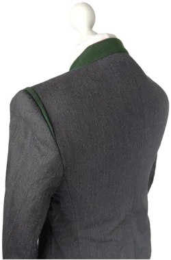 Damen Trachten Blazer Baumwolle Gr.34 | Ländlicher Chic / professionell gereinigt - Bild 4