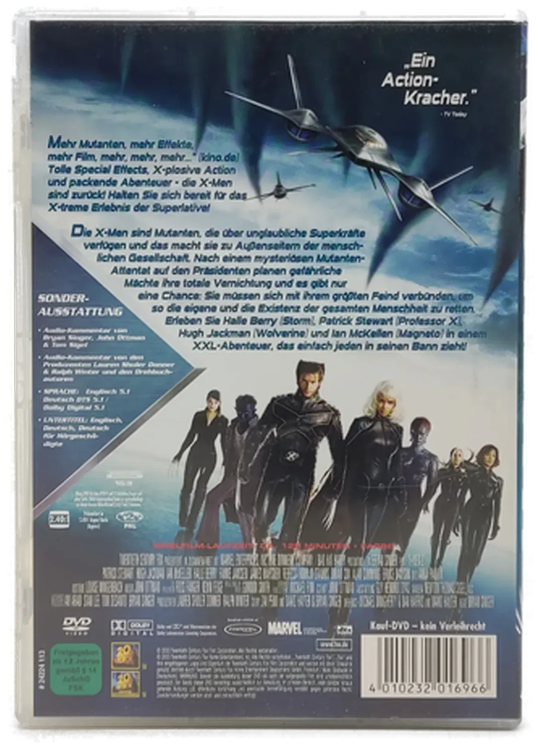 DVD "X-Men 2" mit Patrick Stewart und Hugh Jackman – Bild 2