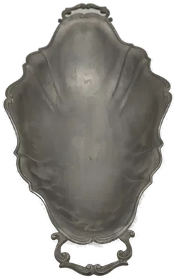 Elegante Zinnschale im Barockstil – ein stilvolles Deko-Highlight mit Charme. - Bild 2