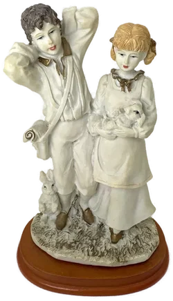 Vintage-Capodimonte-Stil - Kunstharz/Resin