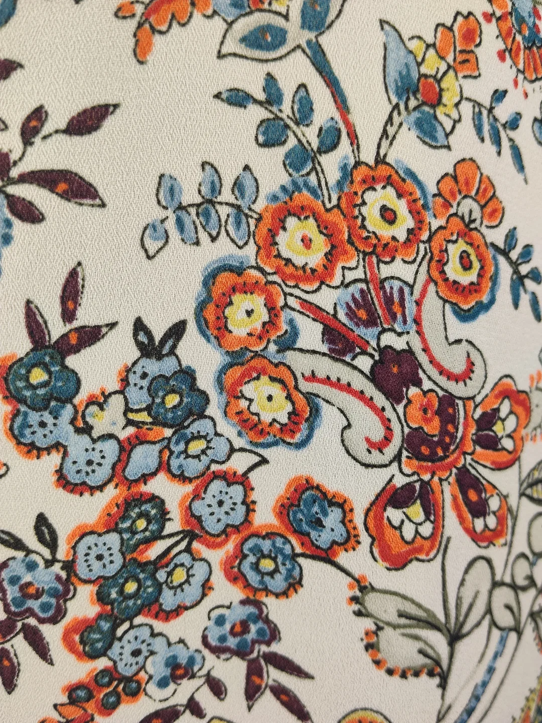 Damenbluse Zara Polyester Geblümt | Leicht & Luftig – Bild 4