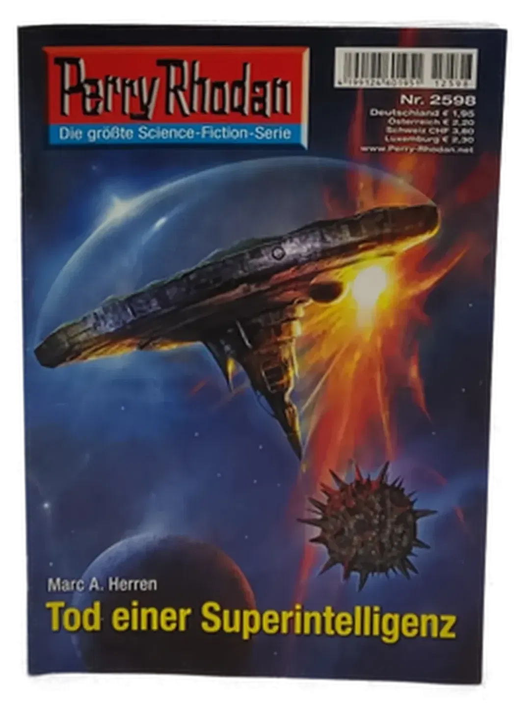 Romanheft Perry Rhodan Tod einer Superintelligenz Erstauflage Nr. 2598 - Bild 1