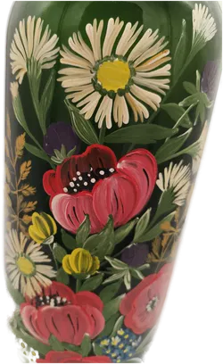 Handbemalte Flasche Geschenk - Bild 2