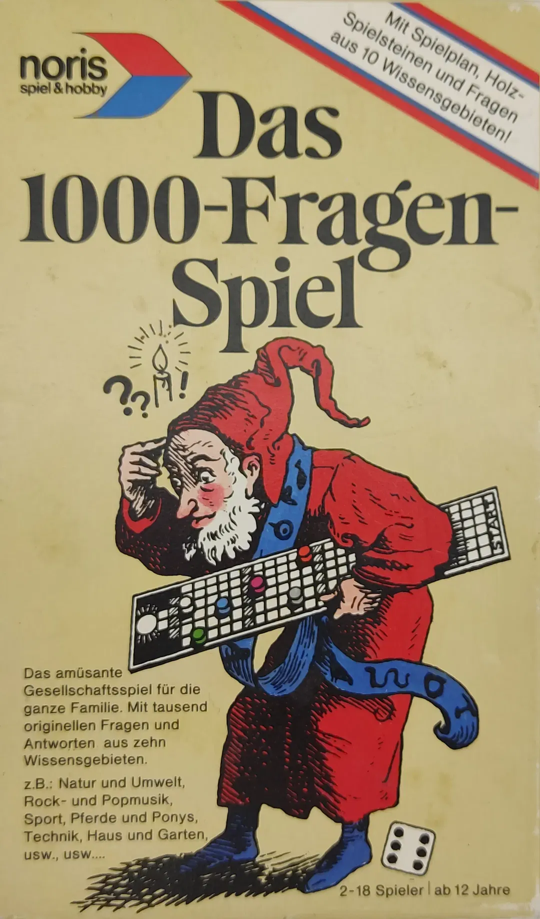 Das 1000-Fragen Brettspiel von Noris - Bild 4