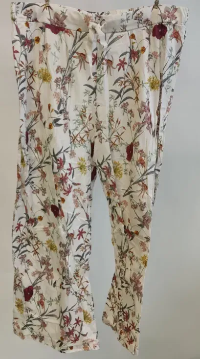 HUBER Damenhose geblümt - Gr. XXXL - Bild 1