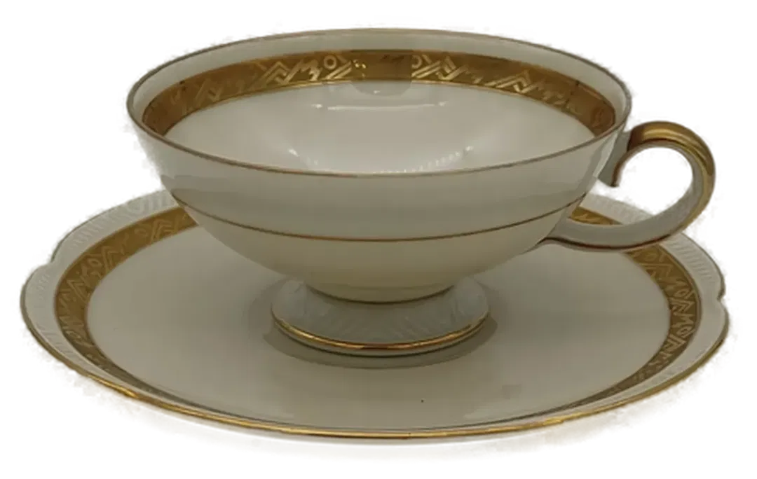 Kaffetasse mit Unterteller von Zeh Scherzer - Bild 1