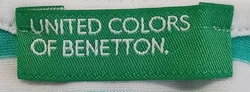 United Colors of Benetton Kindershirt türkis/weiß Gr. M - Bild 3