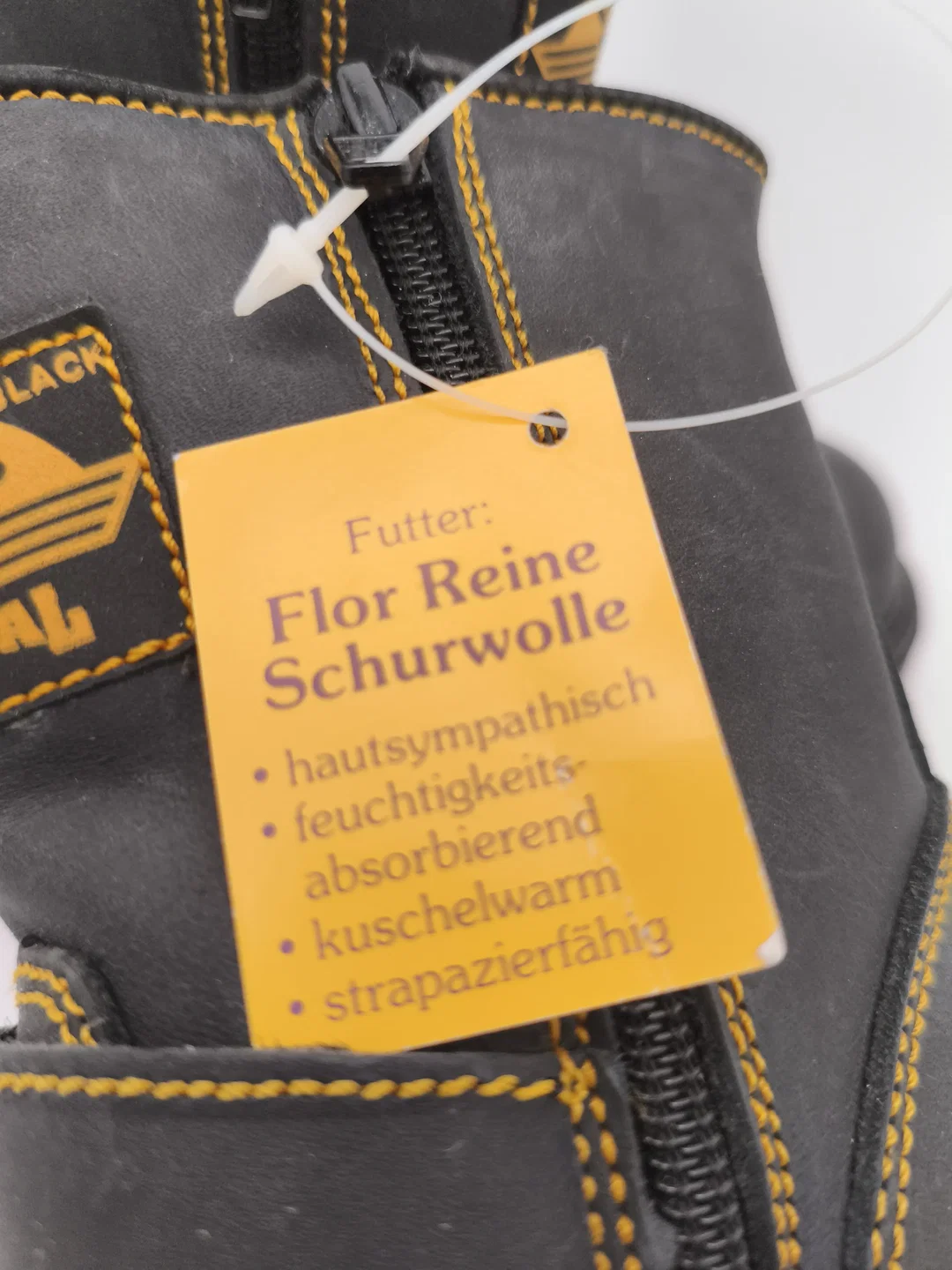 Kinderschuhe "Bodyguard" Gr. 24 - NEU - gefüttert mit Schurwolle, echt Leder – Bild 5