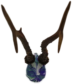 Krickerl marmoriert blau grün - Bild 2